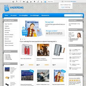 Vaderdag Webwinkel - gadgetsbestellen.nl