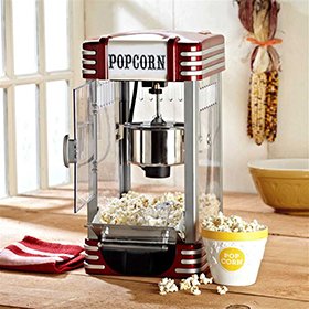 gadgetsbestellen.nl - Retro popcornmachine deluxe