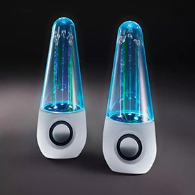 Dancing water speakers