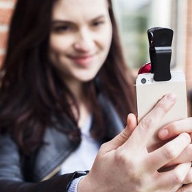 Groothoeklens voor smartphone